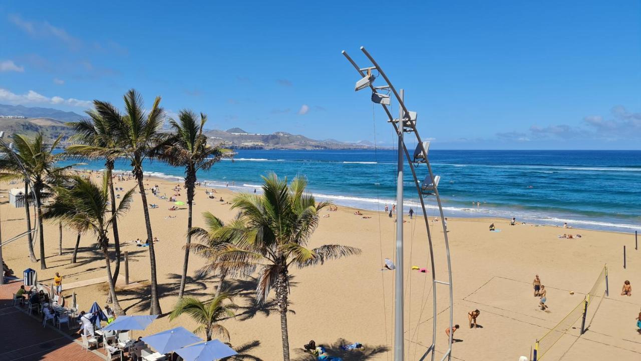 Salema Beach, Primera Linea En Playa De Las Canteras Apartment Лас Палмас де Гран Канария Екстериор снимка