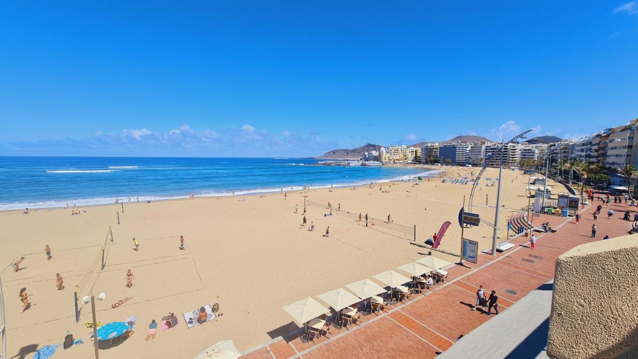 Salema Beach, Primera Linea En Playa De Las Canteras Apartment Лас Палмас де Гран Канария Екстериор снимка